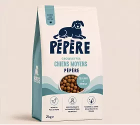 Croquettes Chiens Moyens Pépère