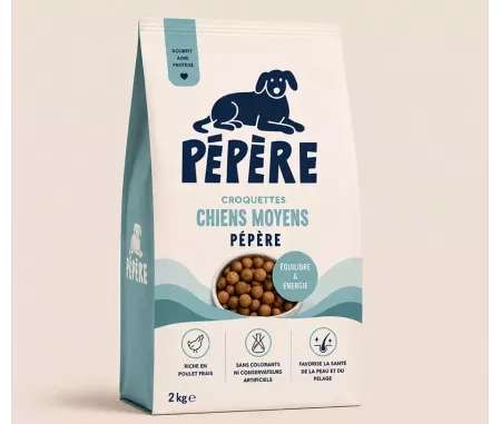 Croquettes Chiens Moyens Pépère